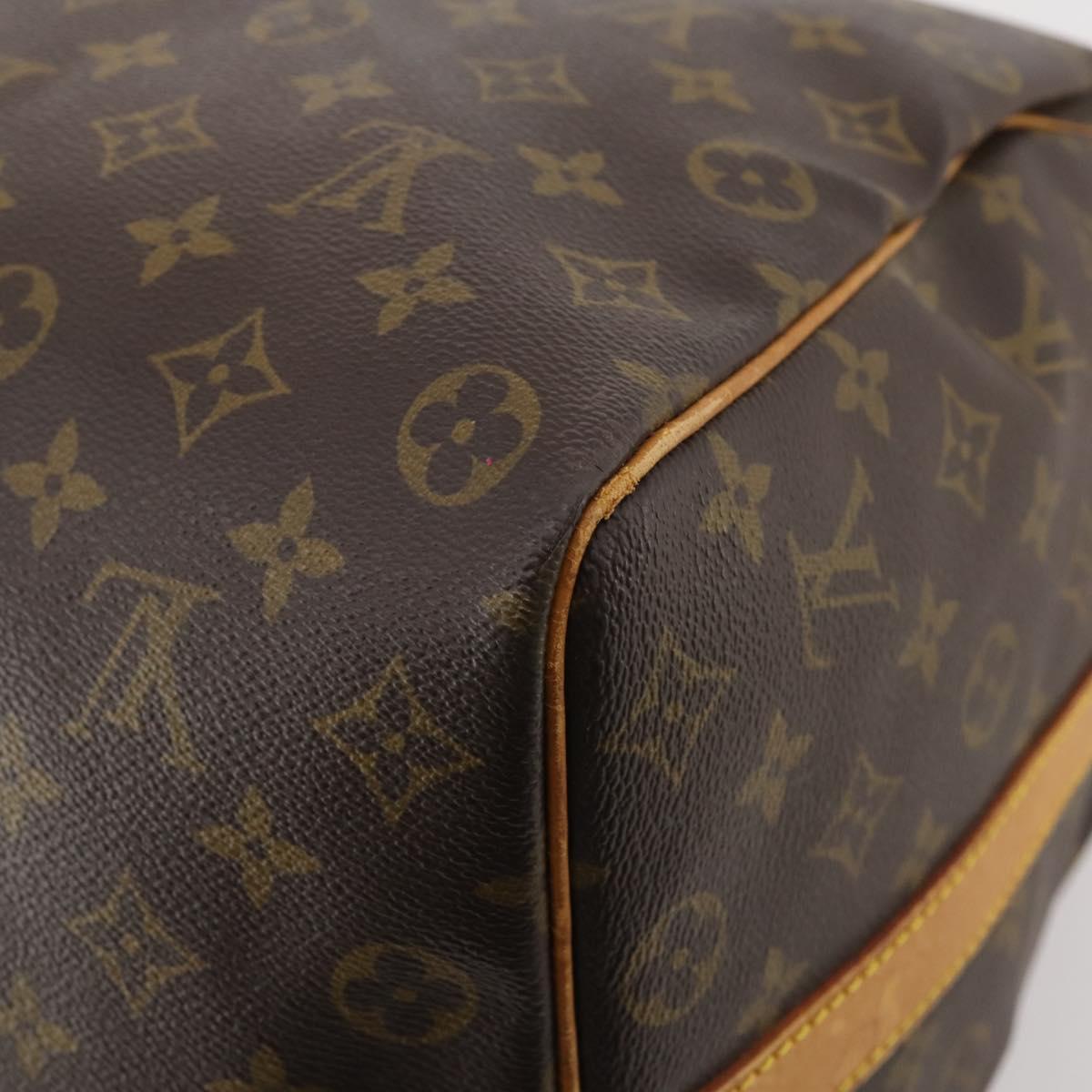 LOUIS VUITTON Monogram Keepall Bandouliere 50 Boston Bag M41416 LV Auth bs35315