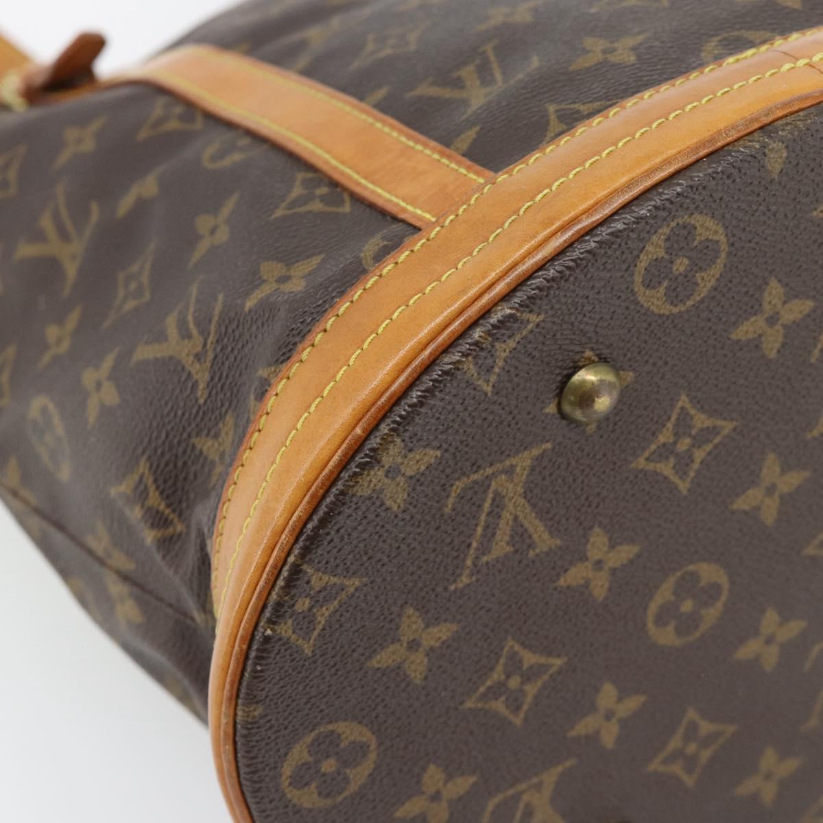 LOUIS VUITTON Monogram Bucket GM Shoulder Bag M42236 LV Auth bs35316