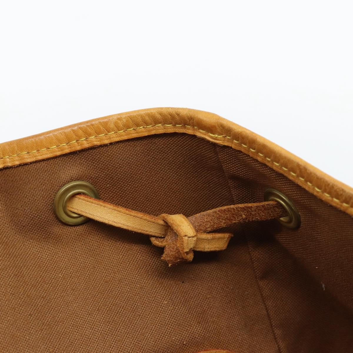LOUIS VUITTON Monogram Montsouris GM Backpack M51135 LV Auth bs35317