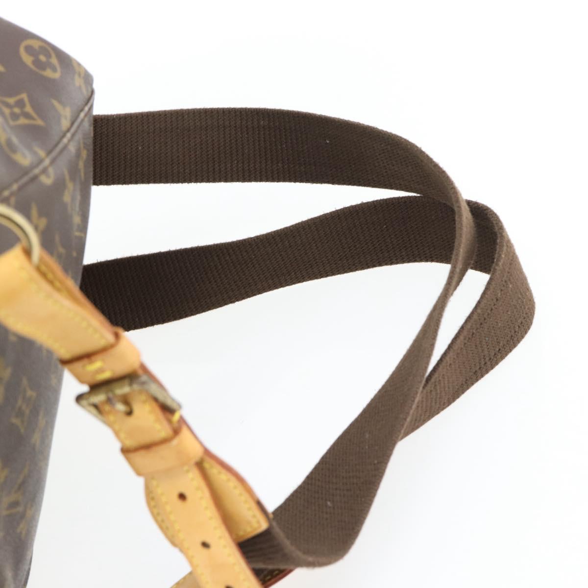 LOUIS VUITTON Monogram Montsouris GM Backpack M51135 LV Auth bs35317