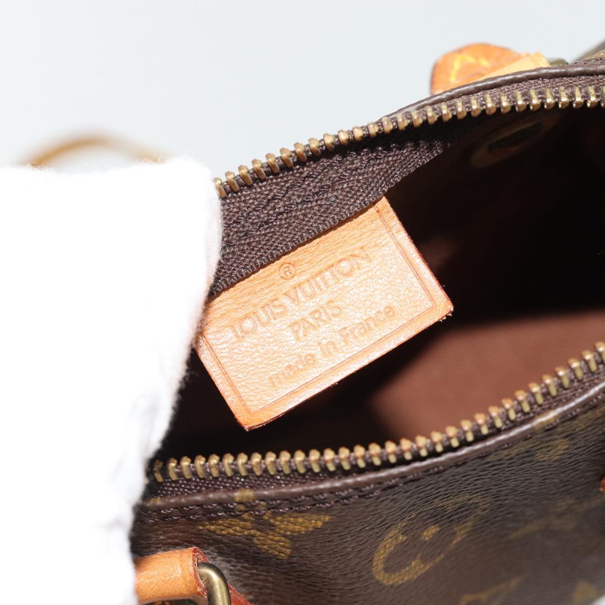 LOUIS VUITTON Monogram Mini Speedy Hand Bag M41534 LV Auth bs35320