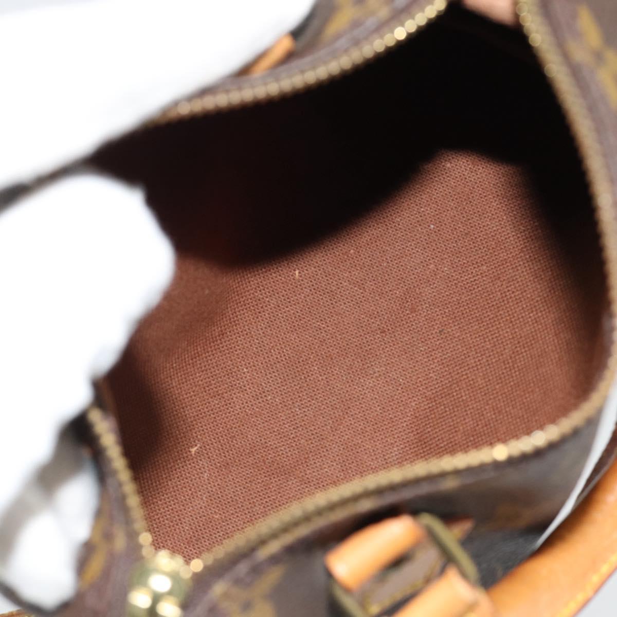 LOUIS VUITTON Monogram Mini Speedy Hand Bag M41534 LV Auth bs35320
