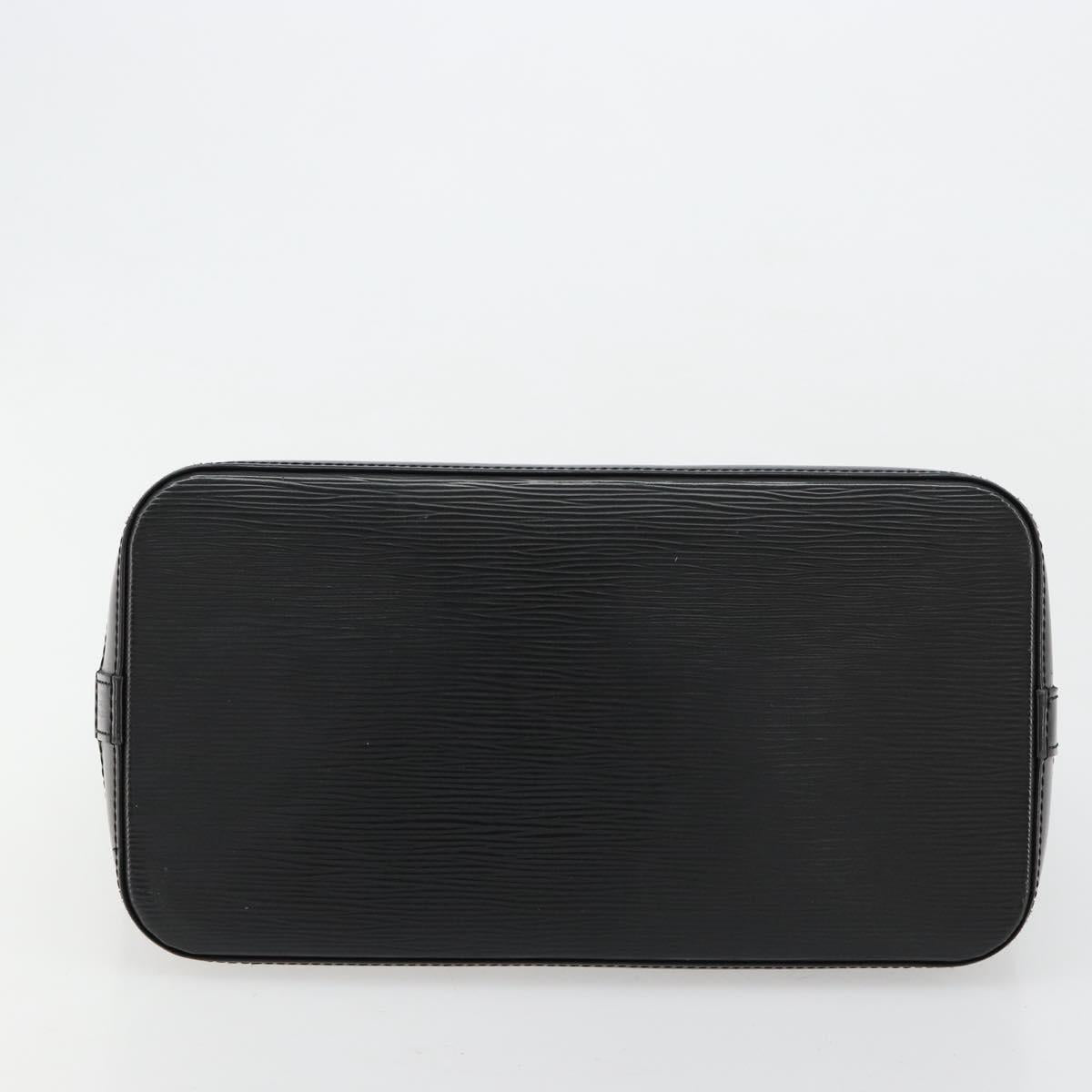 LOUIS VUITTON Epi Alma Hand Bag Noir Black M52142 LV Auth bs35322A