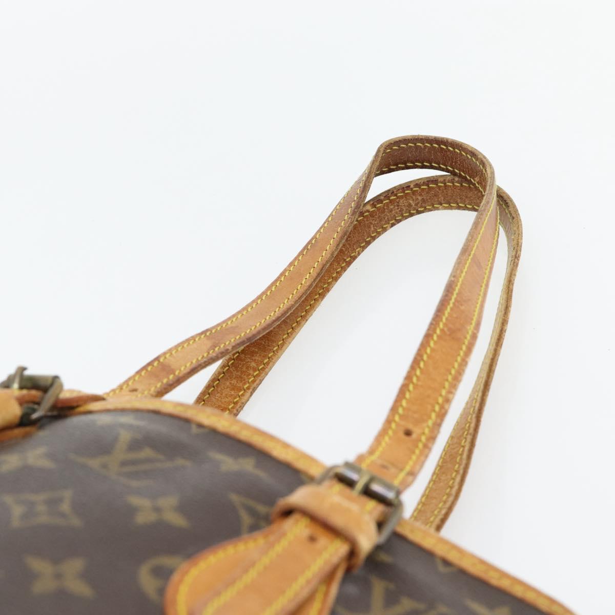 LOUIS VUITTON Monogram Bucket PM Shoulder Bag M42238 LV Auth bs35325