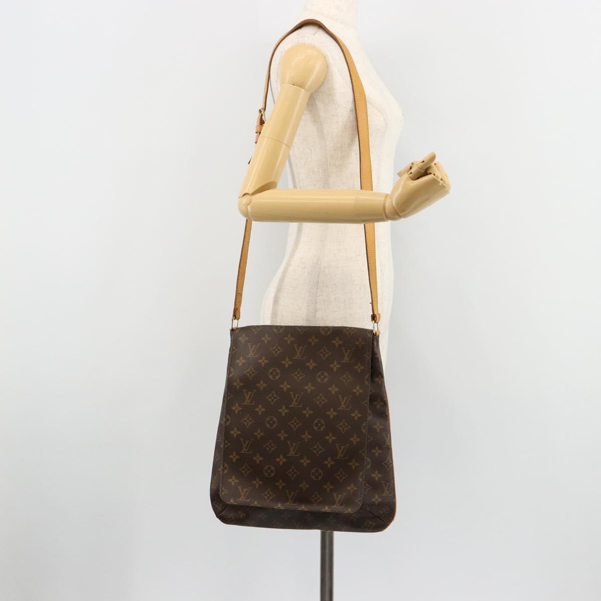 LOUIS VUITTON Monogram Musette Salsa Long Shoulder Bag M51387 LV Auth bs35326