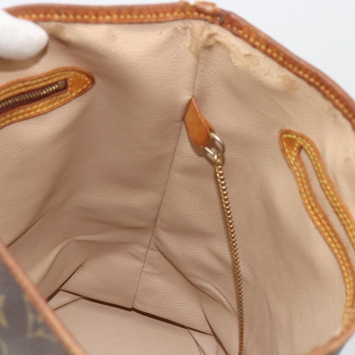 LOUIS VUITTON Monogram Bucket GM Shoulder Bag M42236 LV Auth bs35328
