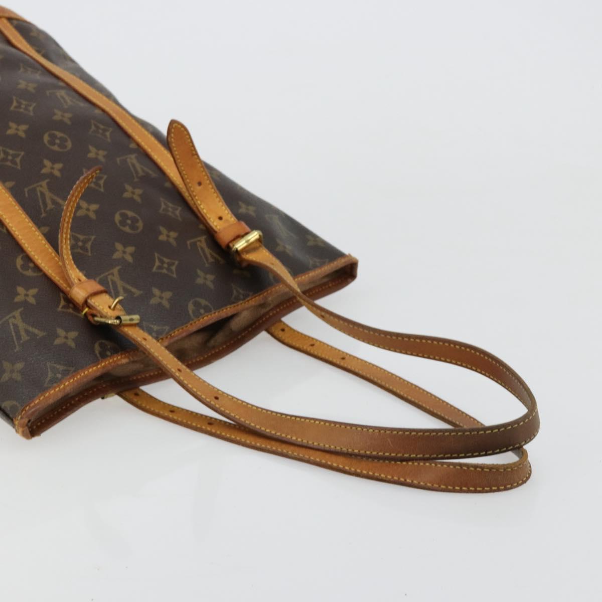 LOUIS VUITTON Monogram Bucket GM Shoulder Bag M42236 LV Auth bs35328