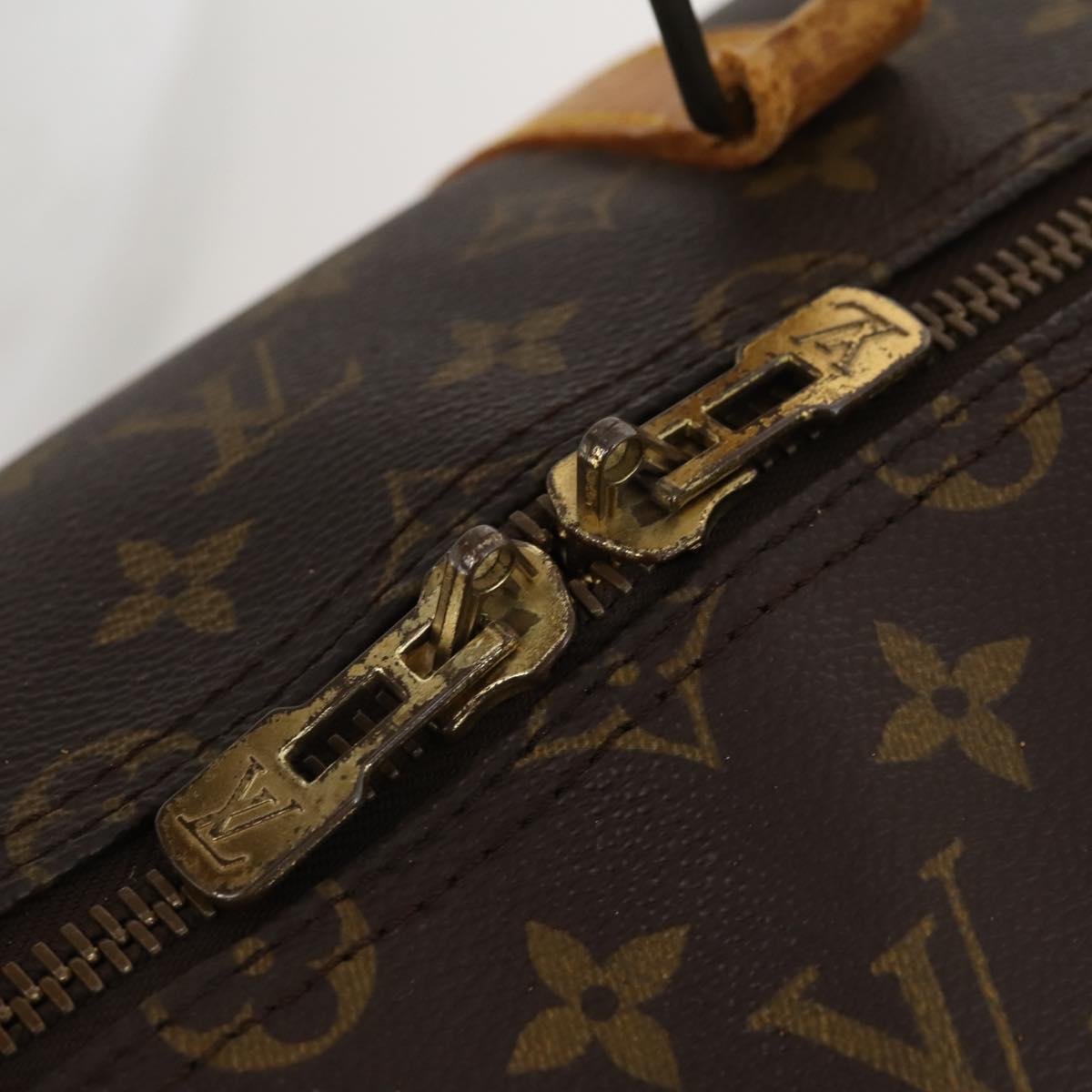 LOUIS VUITTON Monogram Keepall Bandouliere 55 Boston Bag M41414 LV Auth bs35329