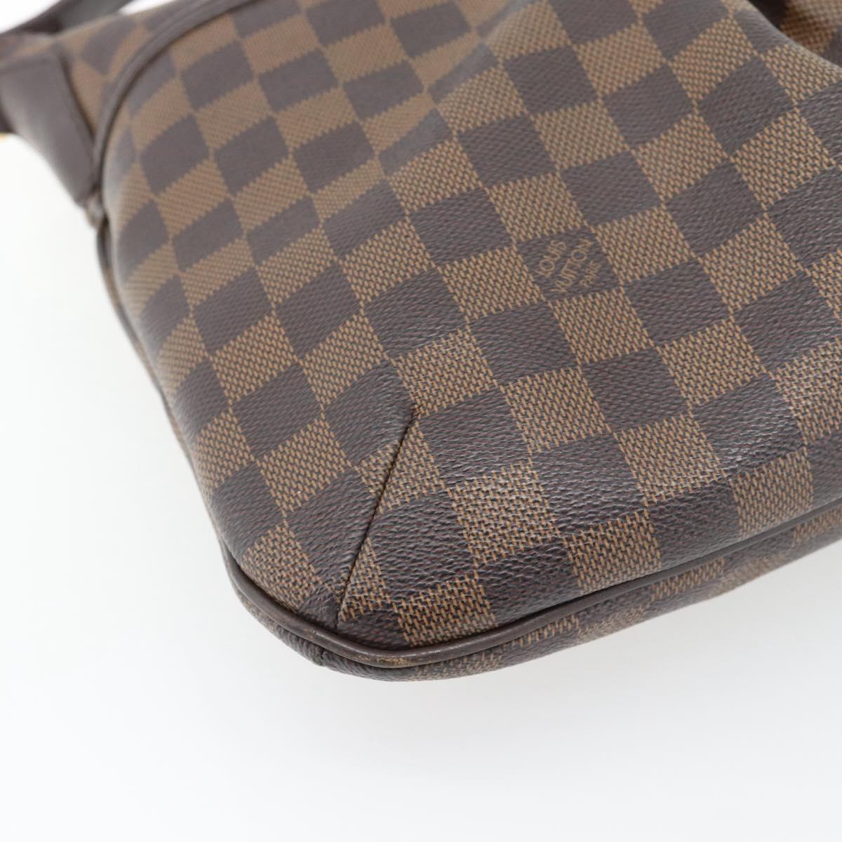 LOUIS VUITTON Damier Ebene Bloomsbury PM Shoulder Bag N42251 LV Auth bs35330