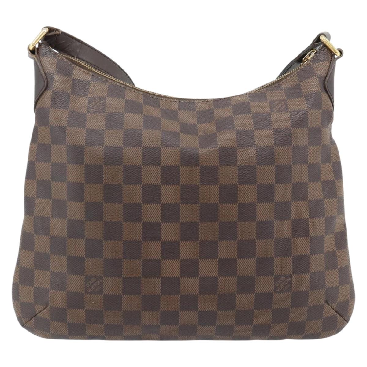 LOUIS VUITTON Damier Ebene Bloomsbury PM Shoulder Bag N42251 LV Auth bs35330