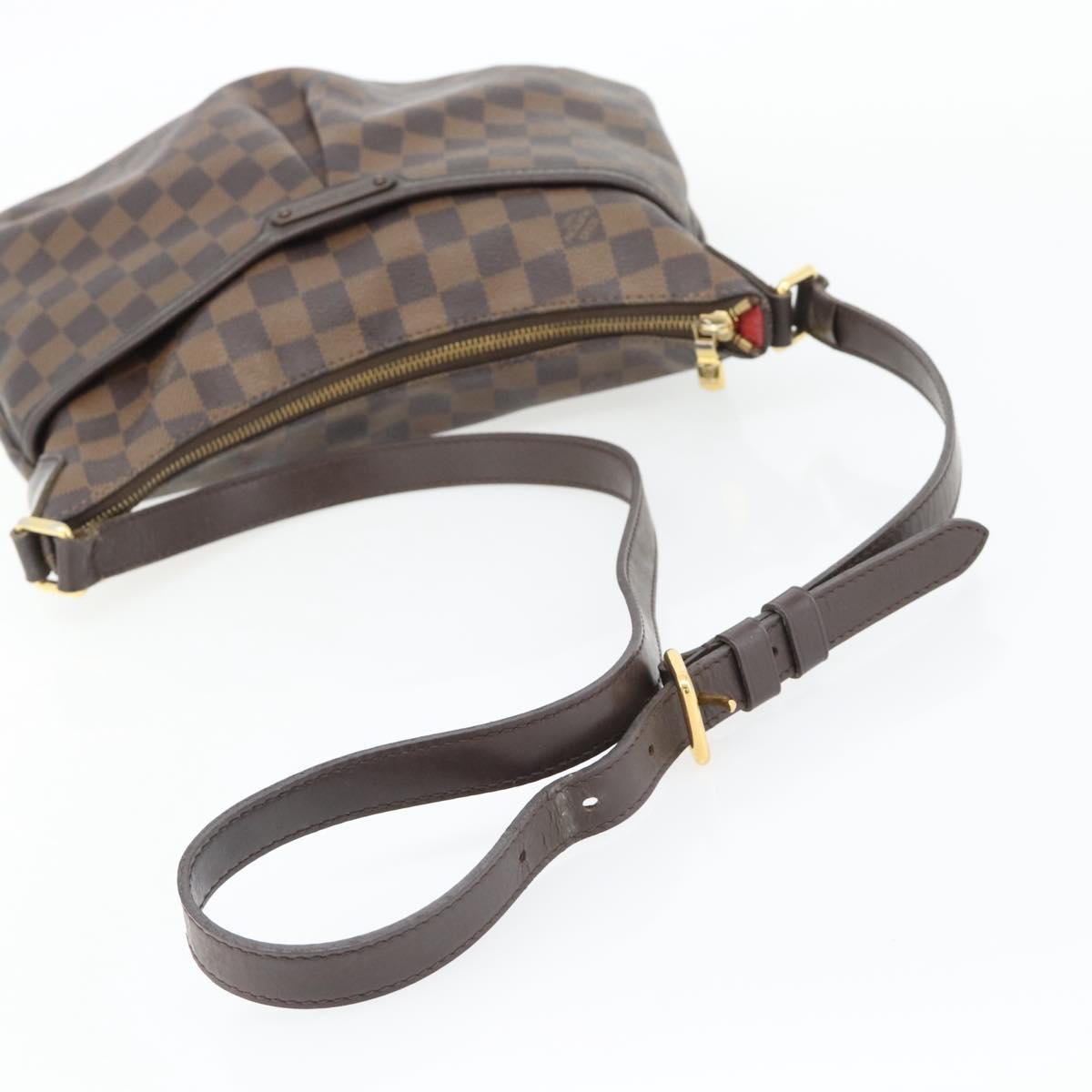 LOUIS VUITTON Damier Ebene Bloomsbury PM Shoulder Bag N42251 LV Auth bs35330