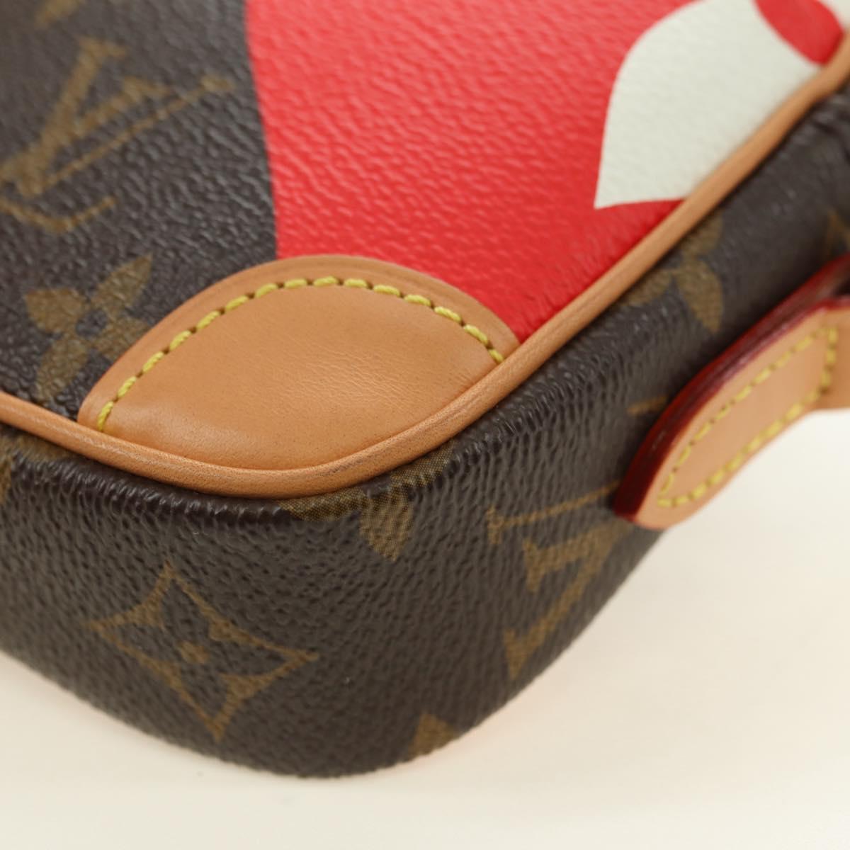 LOUIS VUITTON Monogram Game On Panam Shoulder Bag M82691 LV Auth bs35351M