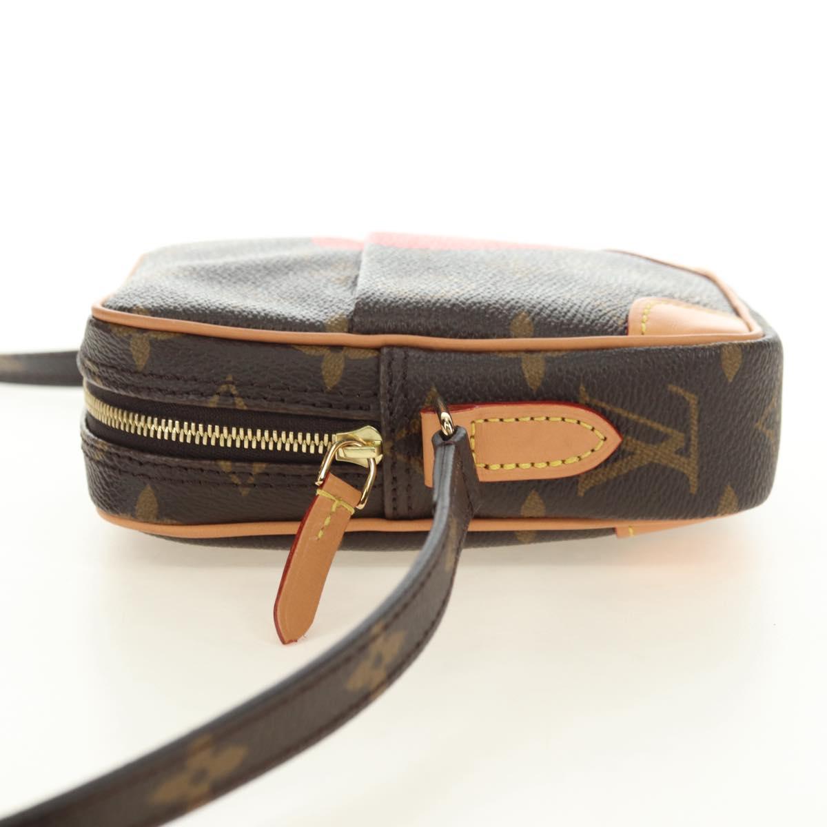 LOUIS VUITTON Monogram Game On Panam Shoulder Bag M82691 LV Auth bs35351M