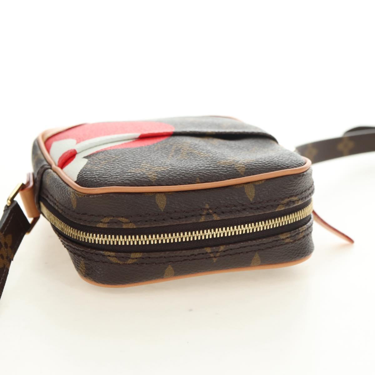 LOUIS VUITTON Monogram Game On Panam Shoulder Bag M82691 LV Auth bs35351M