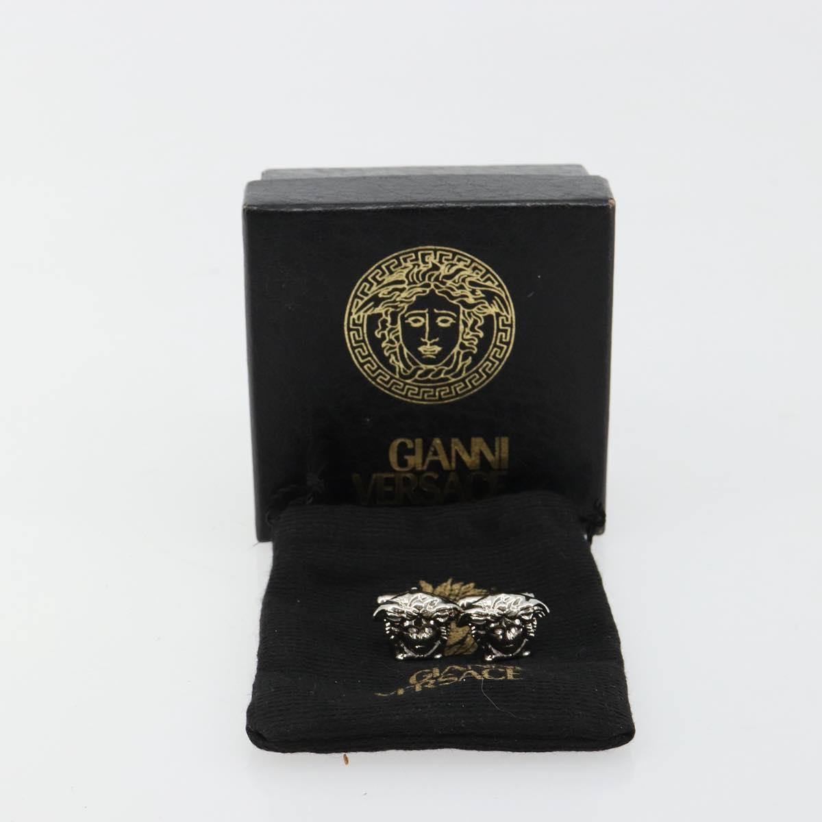 Gianni Versace Cuffs metal Gold Auth bs35358A