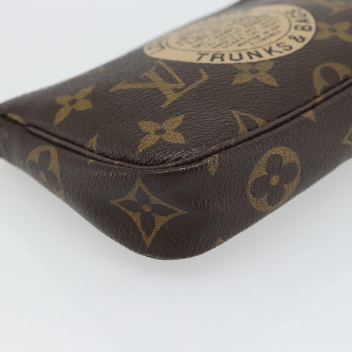 LOUIS VUITTON Monogram Mini Pochette Accessoires Pouch T&B M60153 Auth bs35377