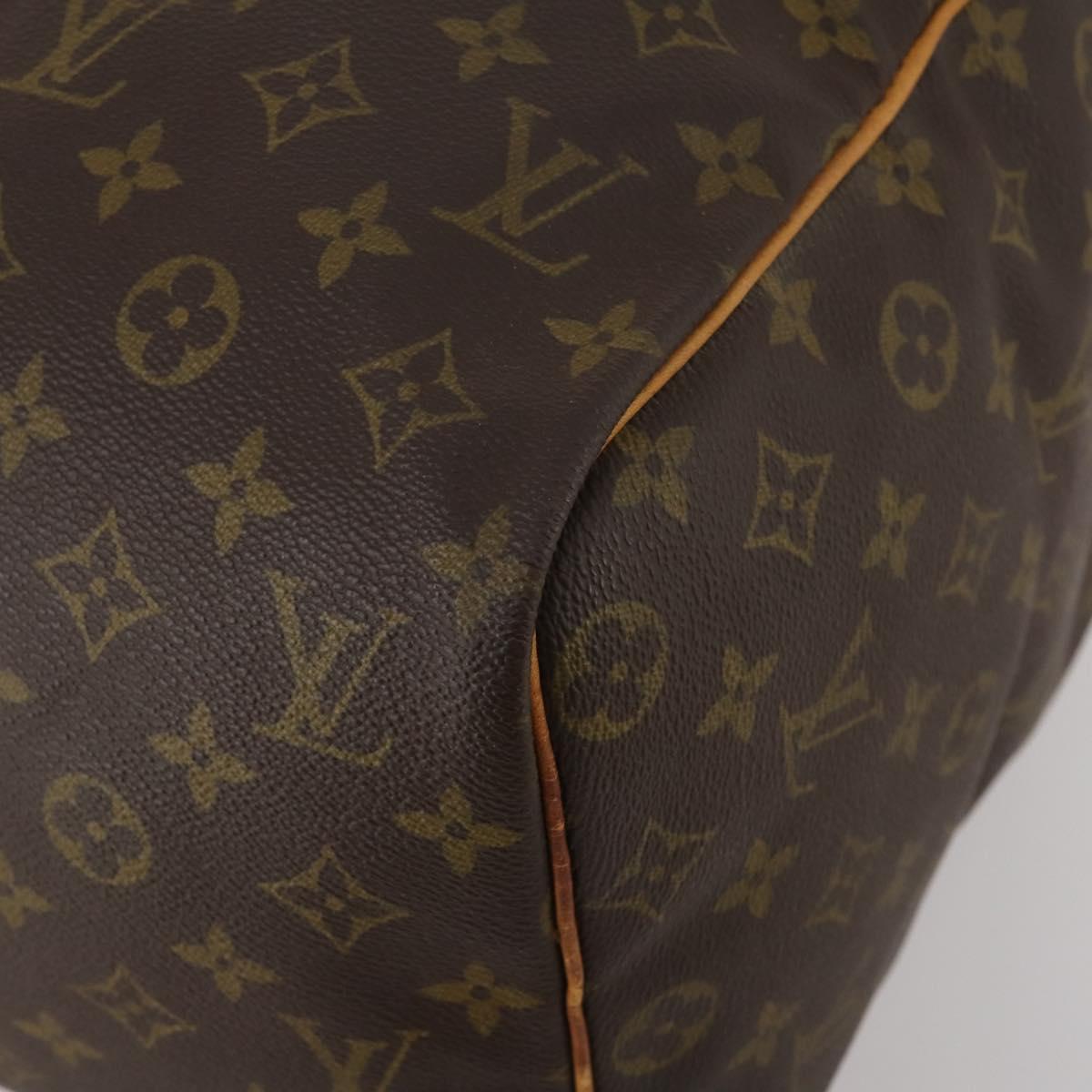 LOUIS VUITTON Monogram Sac Souple 45 Boston Bag M41624 LV Auth bs35386
