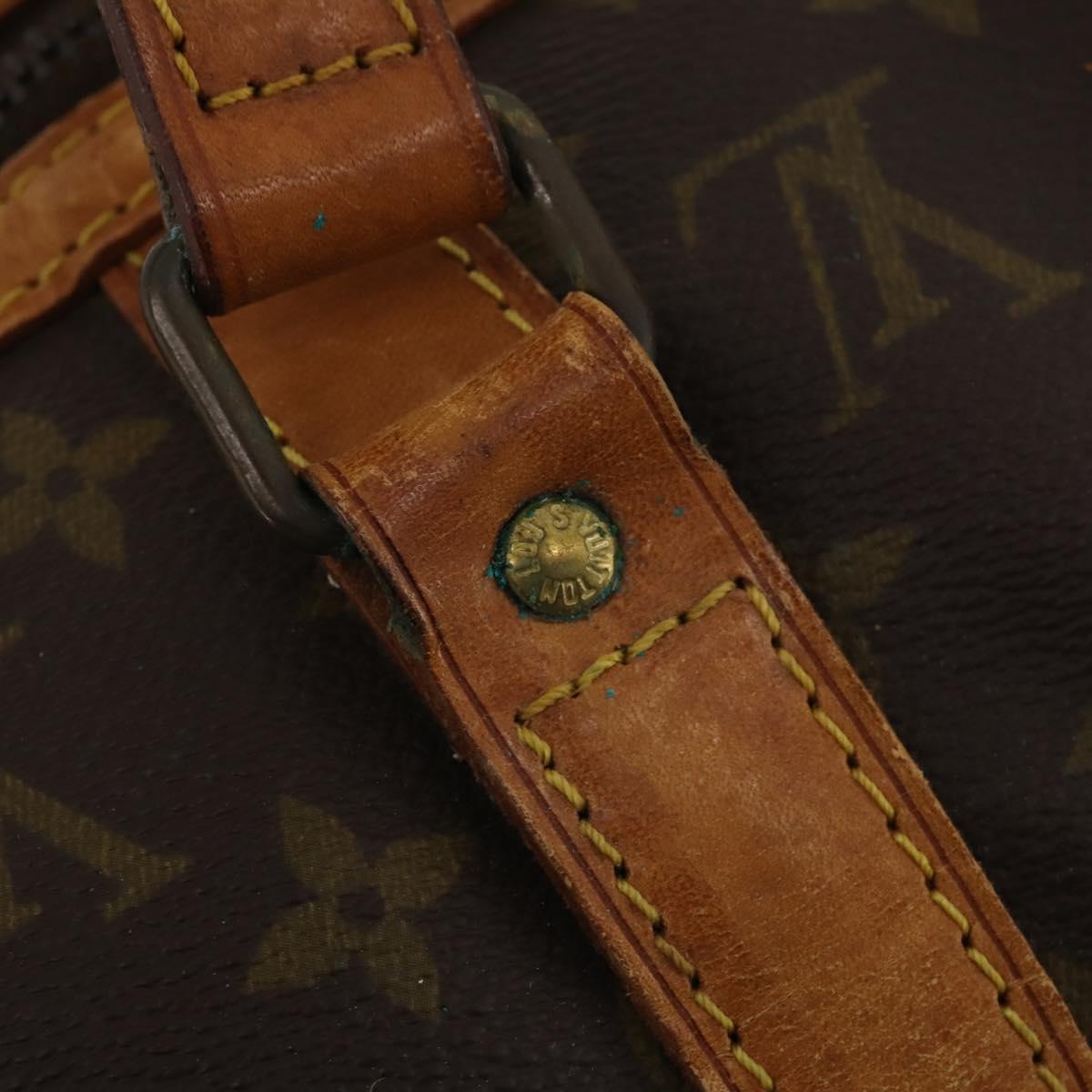 LOUIS VUITTON Monogram Sac Souple 45 Boston Bag M41624 LV Auth bs35386