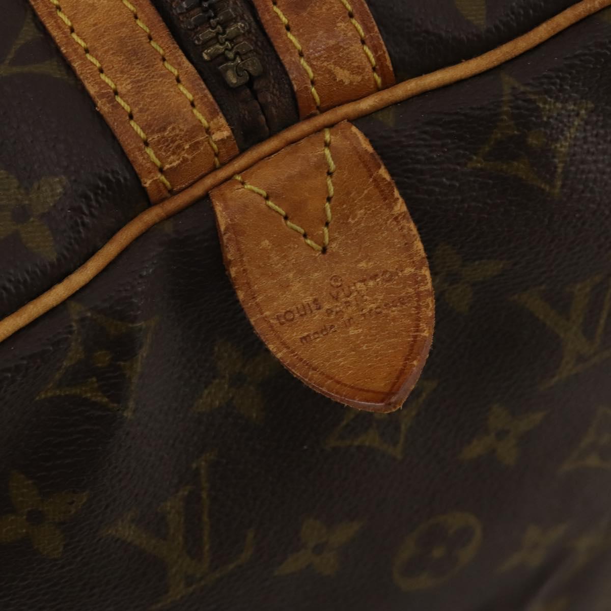 LOUIS VUITTON Monogram Sac Souple 45 Boston Bag M41624 LV Auth bs35386