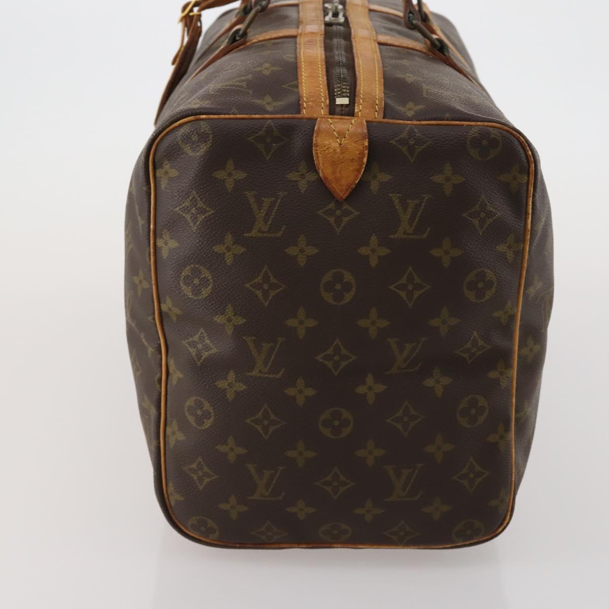 LOUIS VUITTON Monogram Sac Souple 45 Boston Bag M41624 LV Auth bs35386