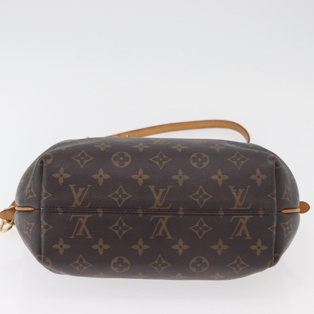LOUIS VUITTON Monogram Turen PM Hand Bag 2way M48813 LV Auth bs35403