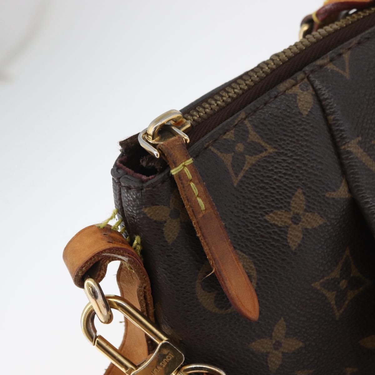 LOUIS VUITTON Monogram Turen PM Hand Bag 2way M48813 LV Auth bs35403
