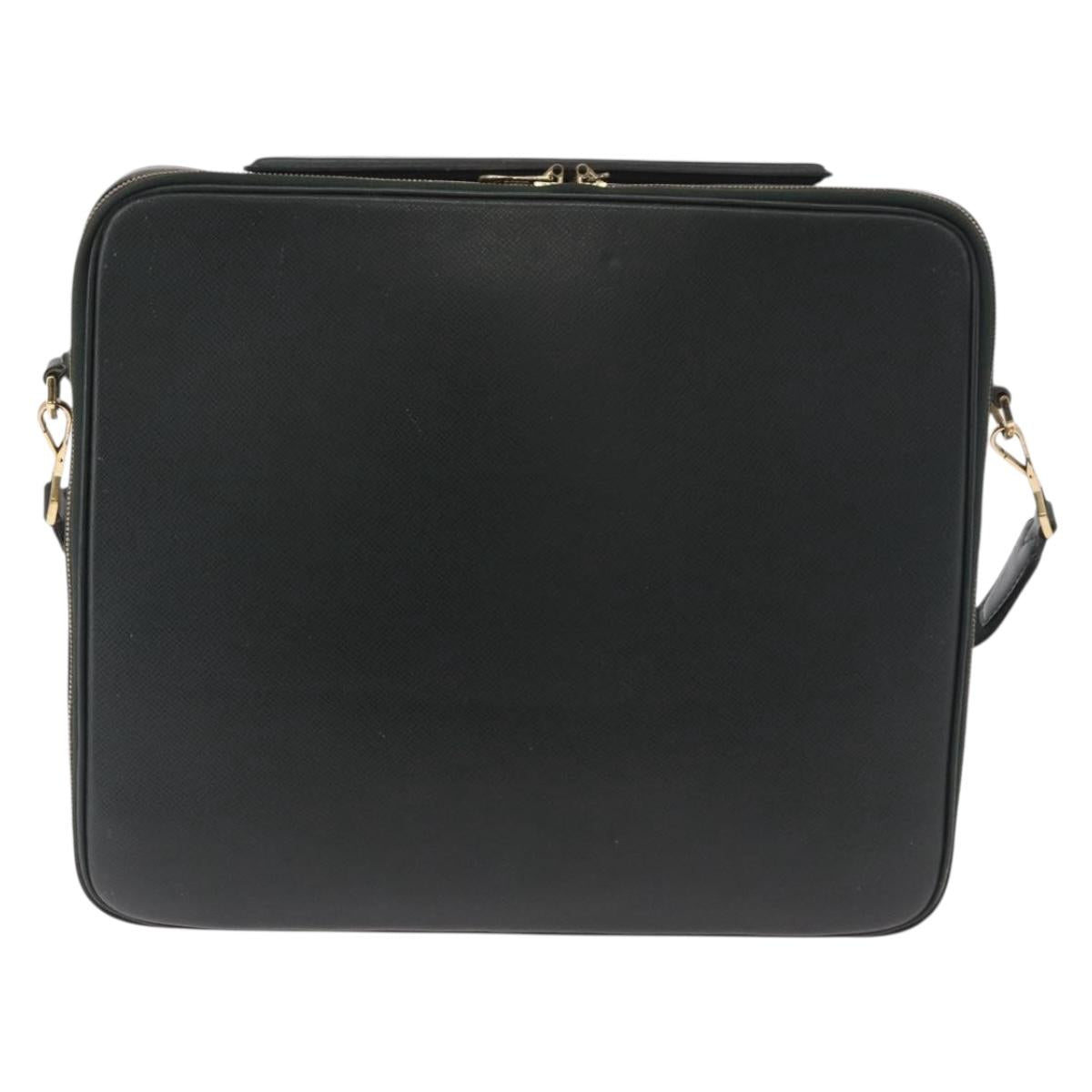 LOUIS VUITTON Taiga Porte Ordina Tour Odessa Bag Epicea M30834 LV Auth bs35414