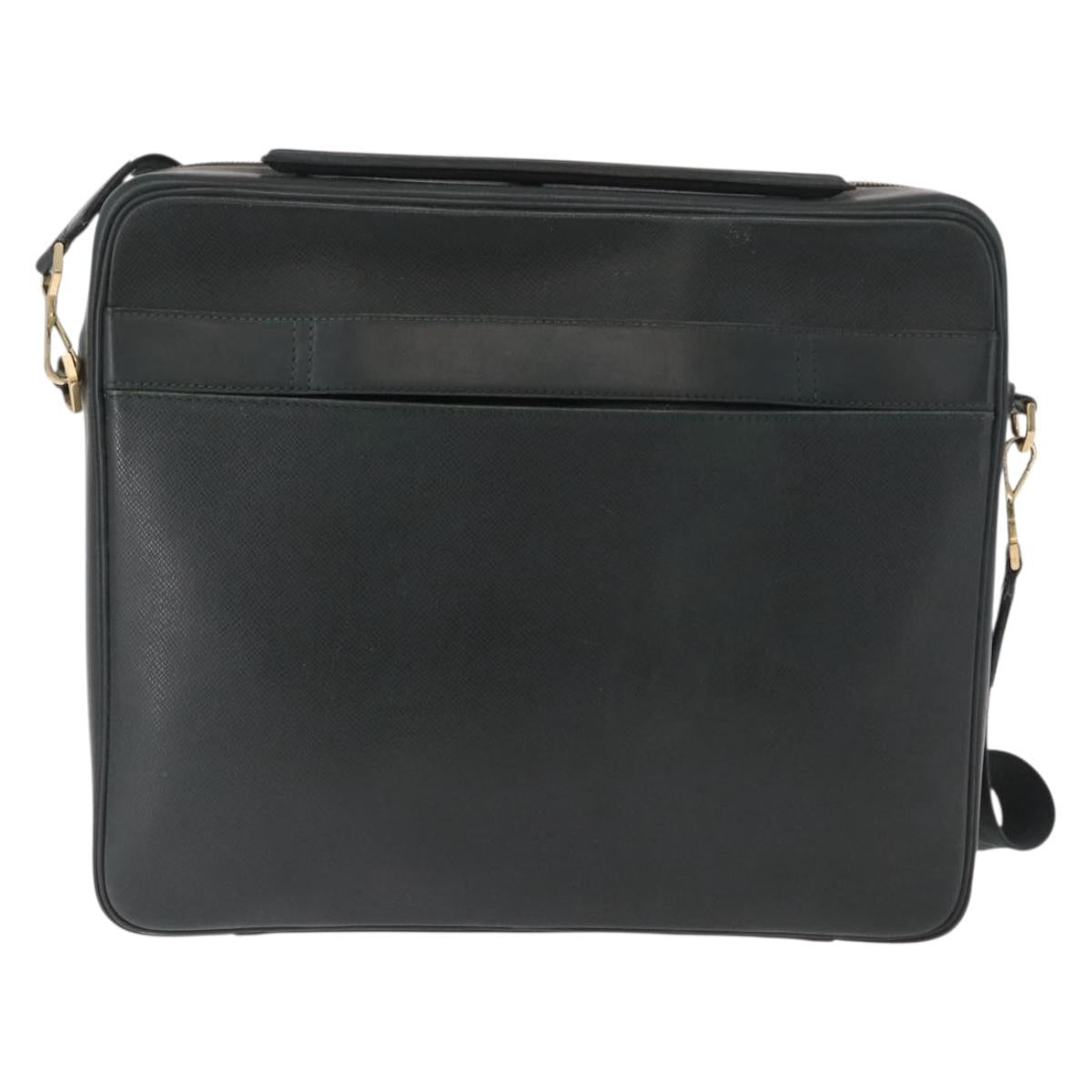 LOUIS VUITTON Taiga Porte Ordina Tour Odessa Bag Epicea M30834 LV Auth bs35414