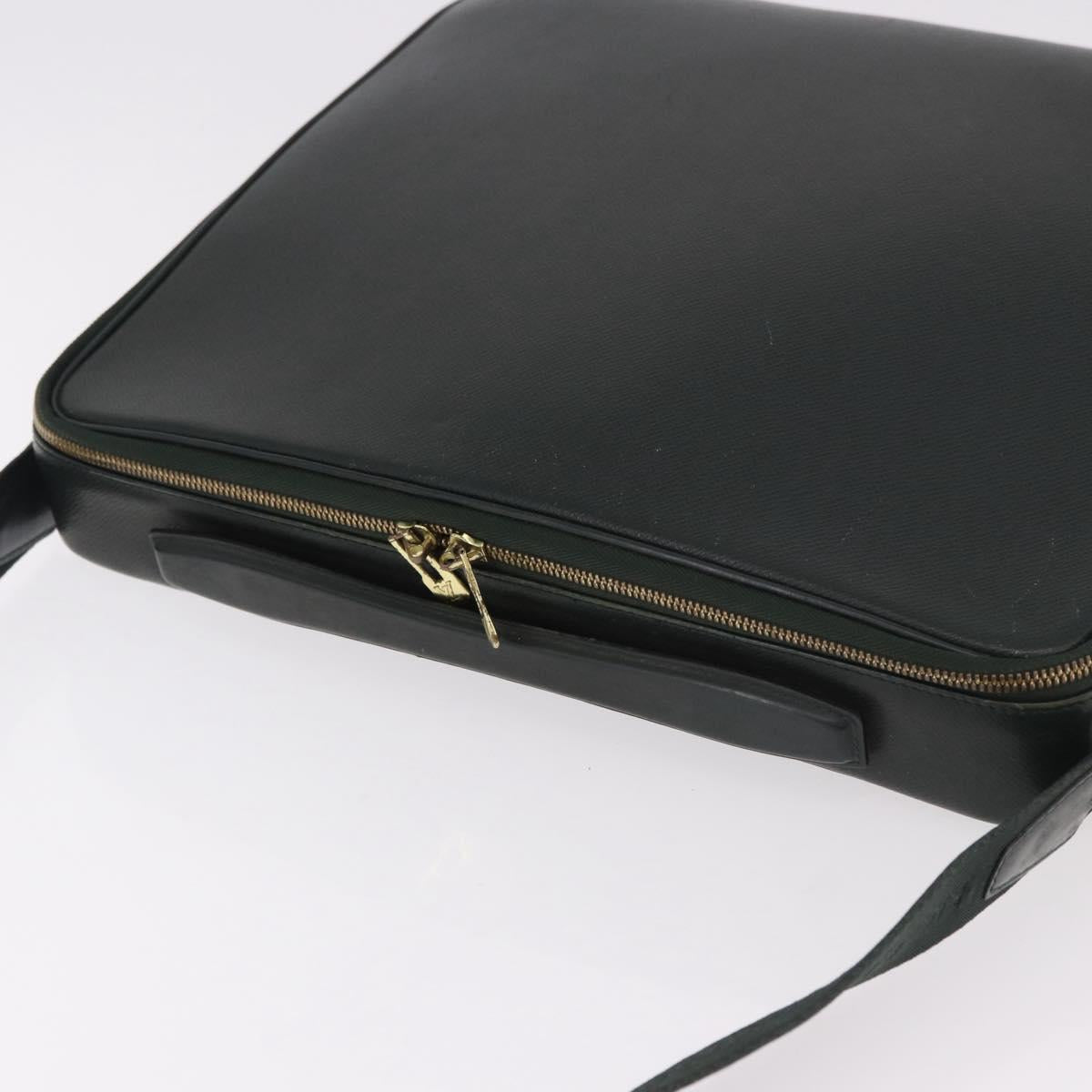 LOUIS VUITTON Taiga Porte Ordina Tour Odessa Bag Epicea M30834 LV Auth bs35414