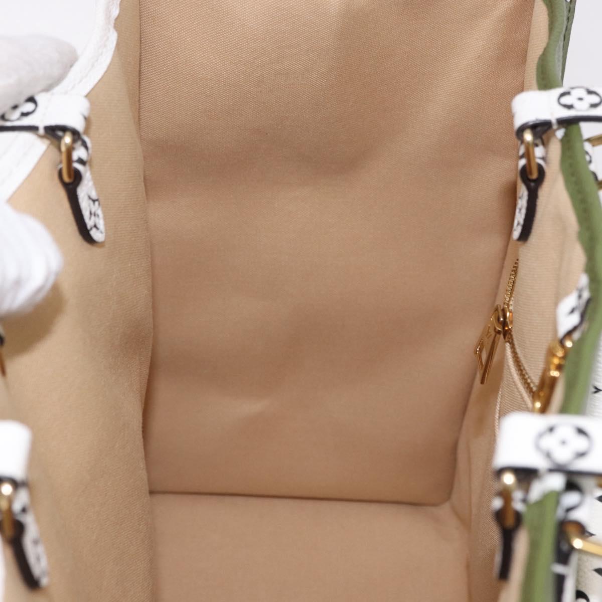LOUIS VUITTON Monogram Giant On The Go GM Bag Khaki M44571 LV Auth bs35418SAM