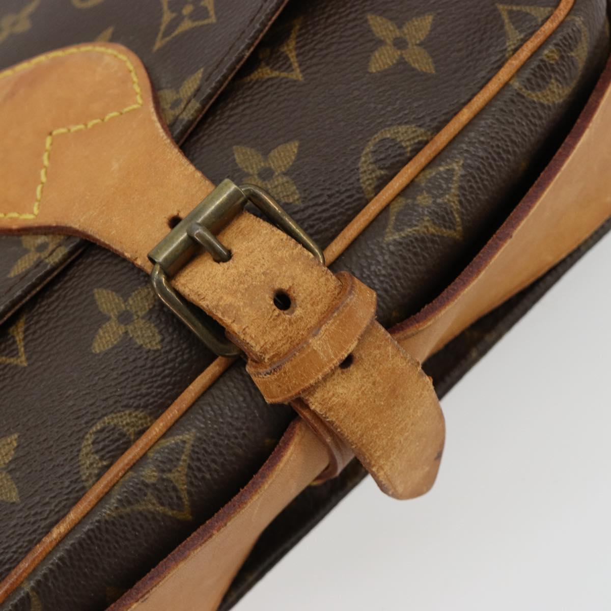 LOUIS VUITTON Monogram Cartouchiere MM Shoulder Bag M51253 LV Auth bs35460