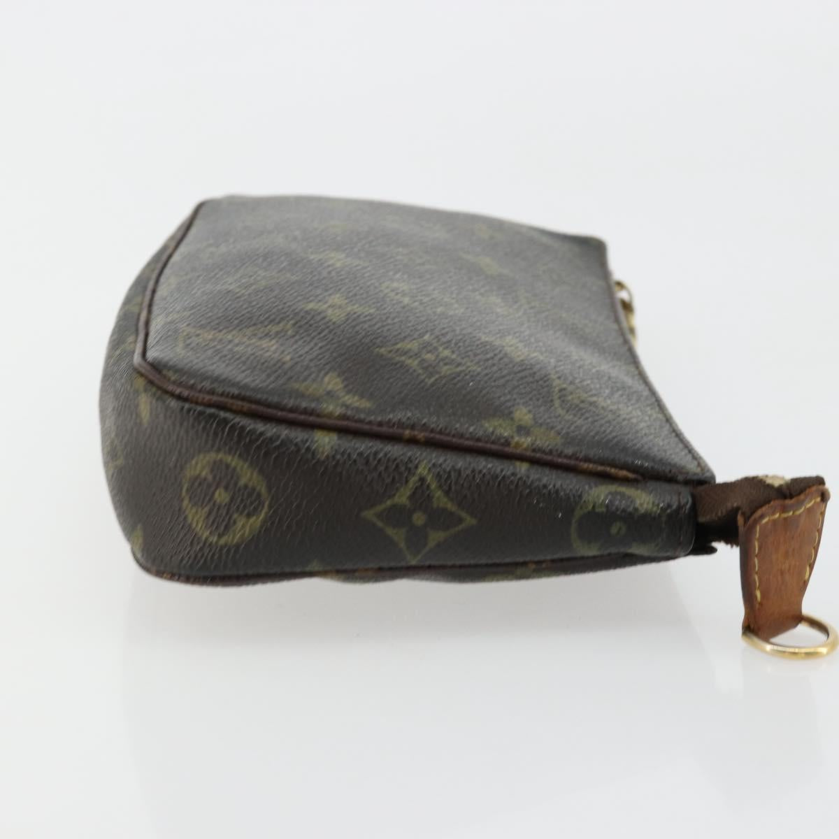 LOUIS VUITTON Monogram Pochette Accessoires Pouch M51980 LV Auth bs35461