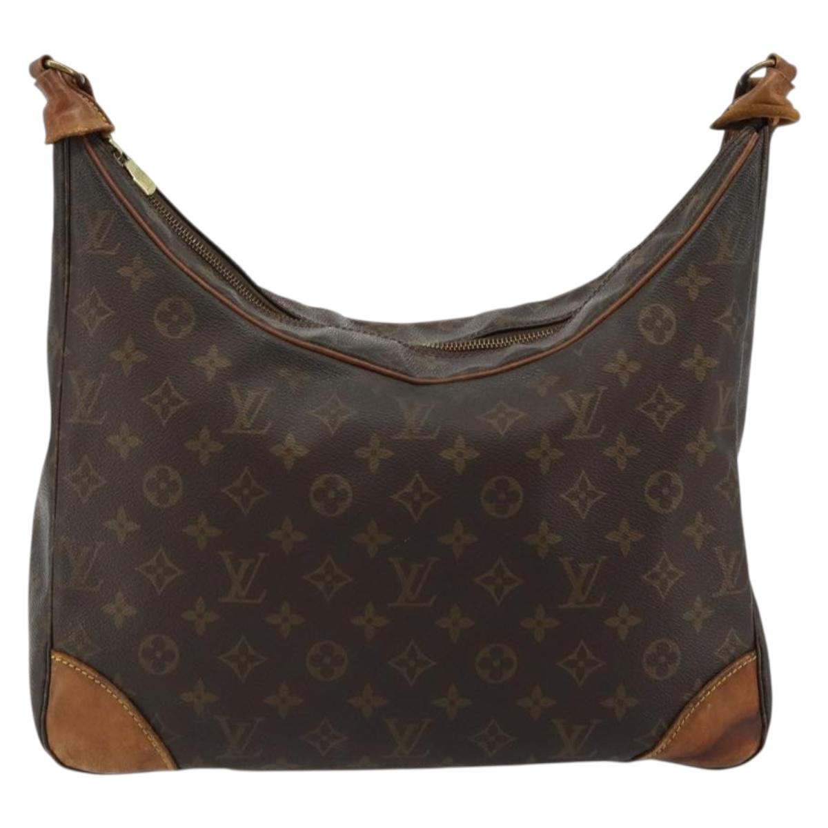 LOUIS VUITTON Monogram Boulogne 35 Shoulder Bag M51260 LV Auth bs35462