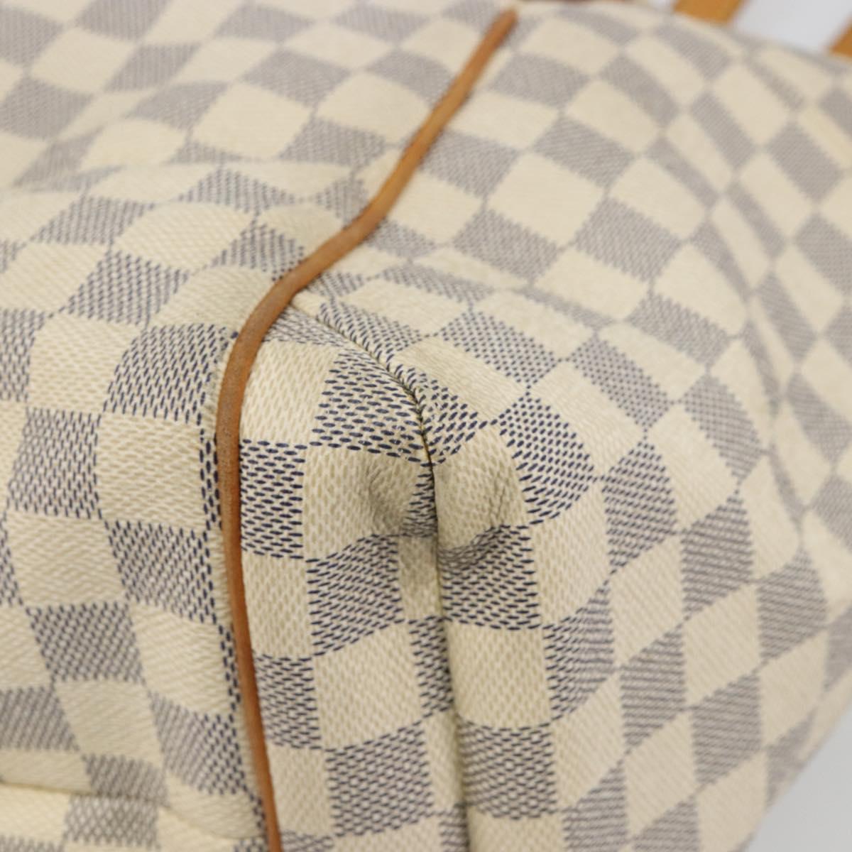 LOUIS VUITTON Damier Azur Totally PM Tote Bag N41280 LV Auth bs35467