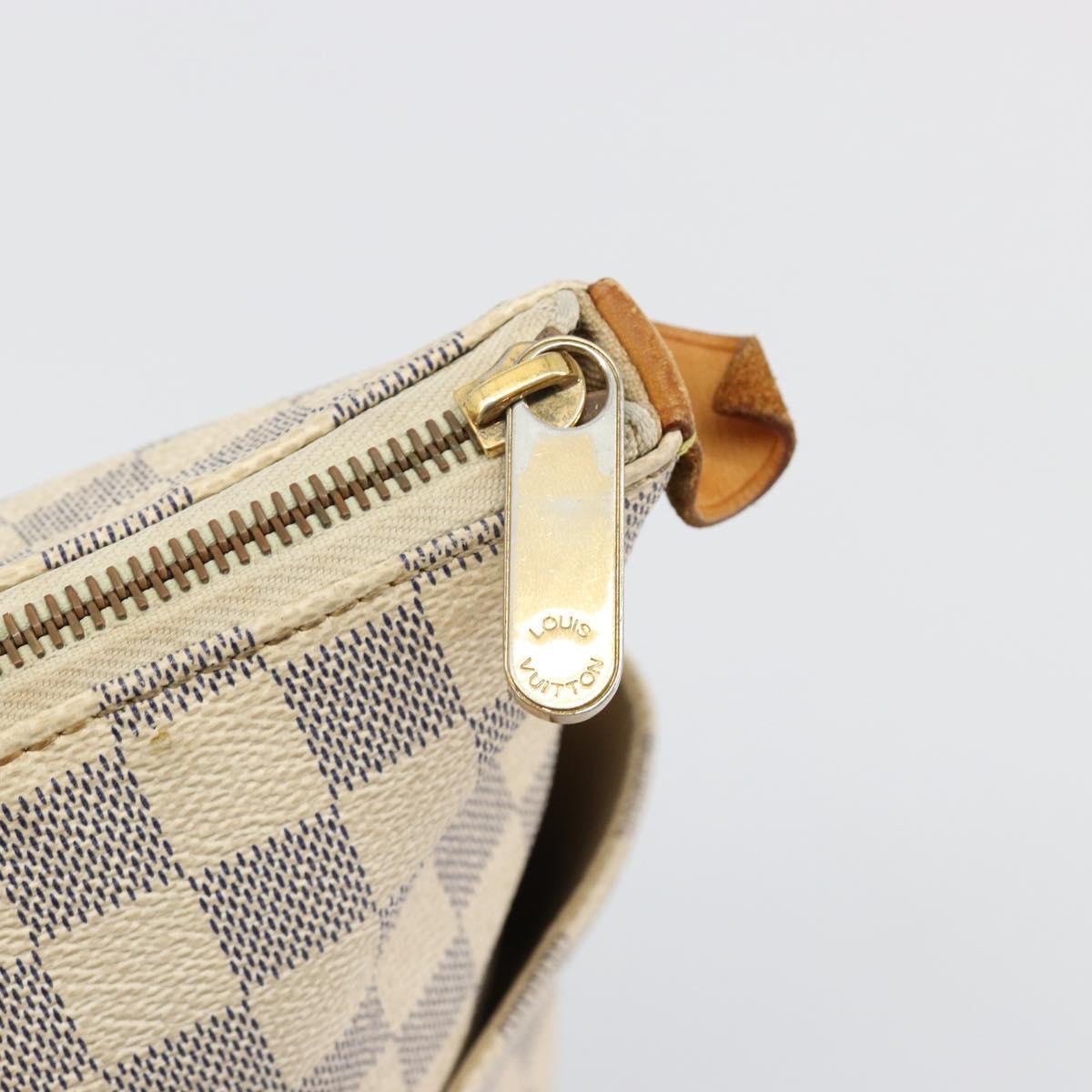 LOUIS VUITTON Damier Azur Totally PM Tote Bag N41280 LV Auth bs35467