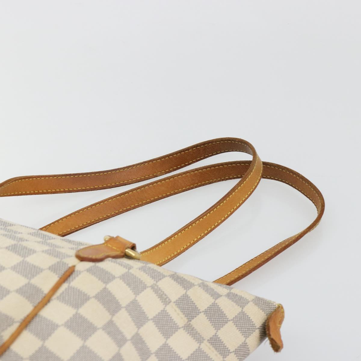 LOUIS VUITTON Damier Azur Totally PM Tote Bag N41280 LV Auth bs35467