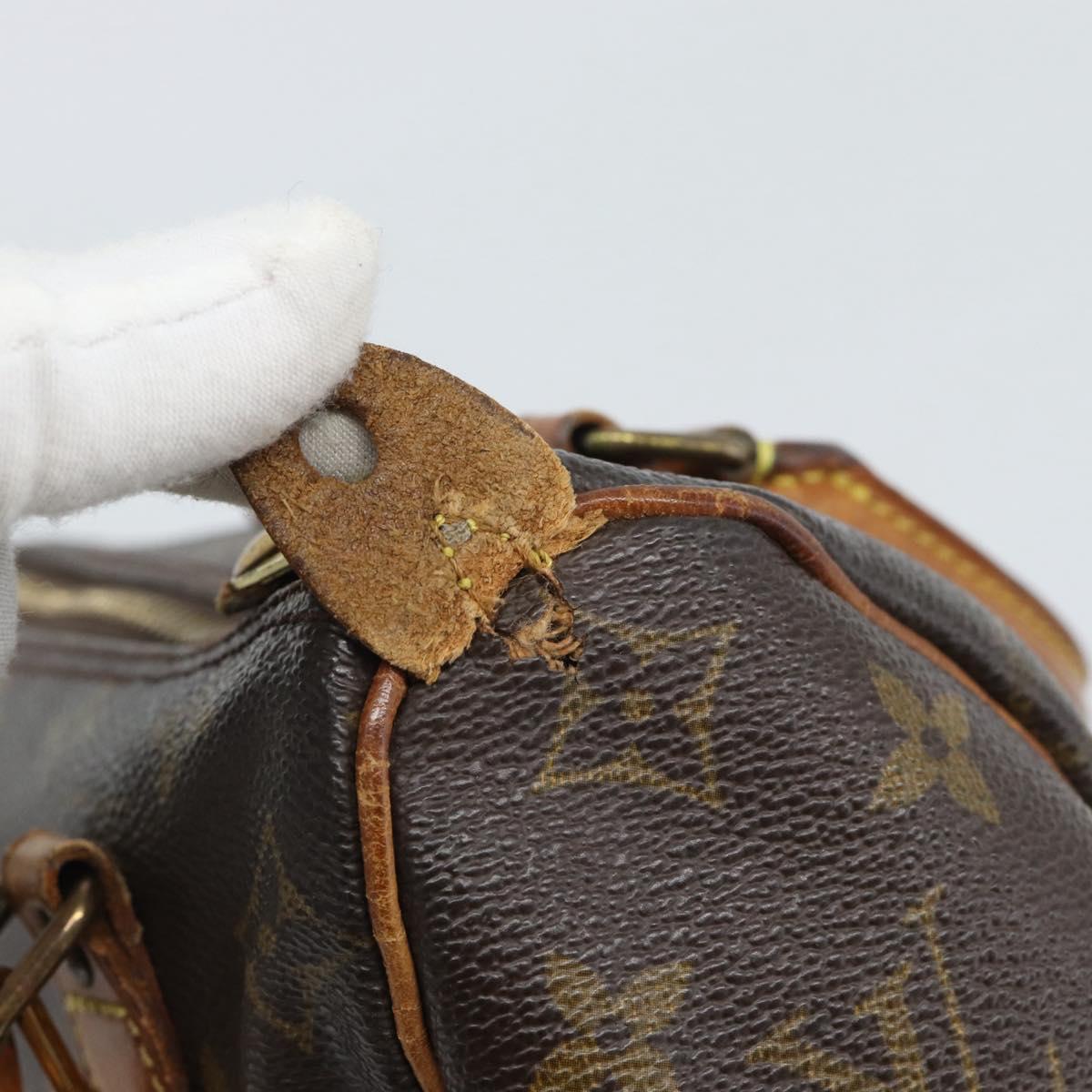 LOUIS VUITTON Monogram Mini Speedy Bandouliere Japon 88 Bag M99014 Auth bs35472