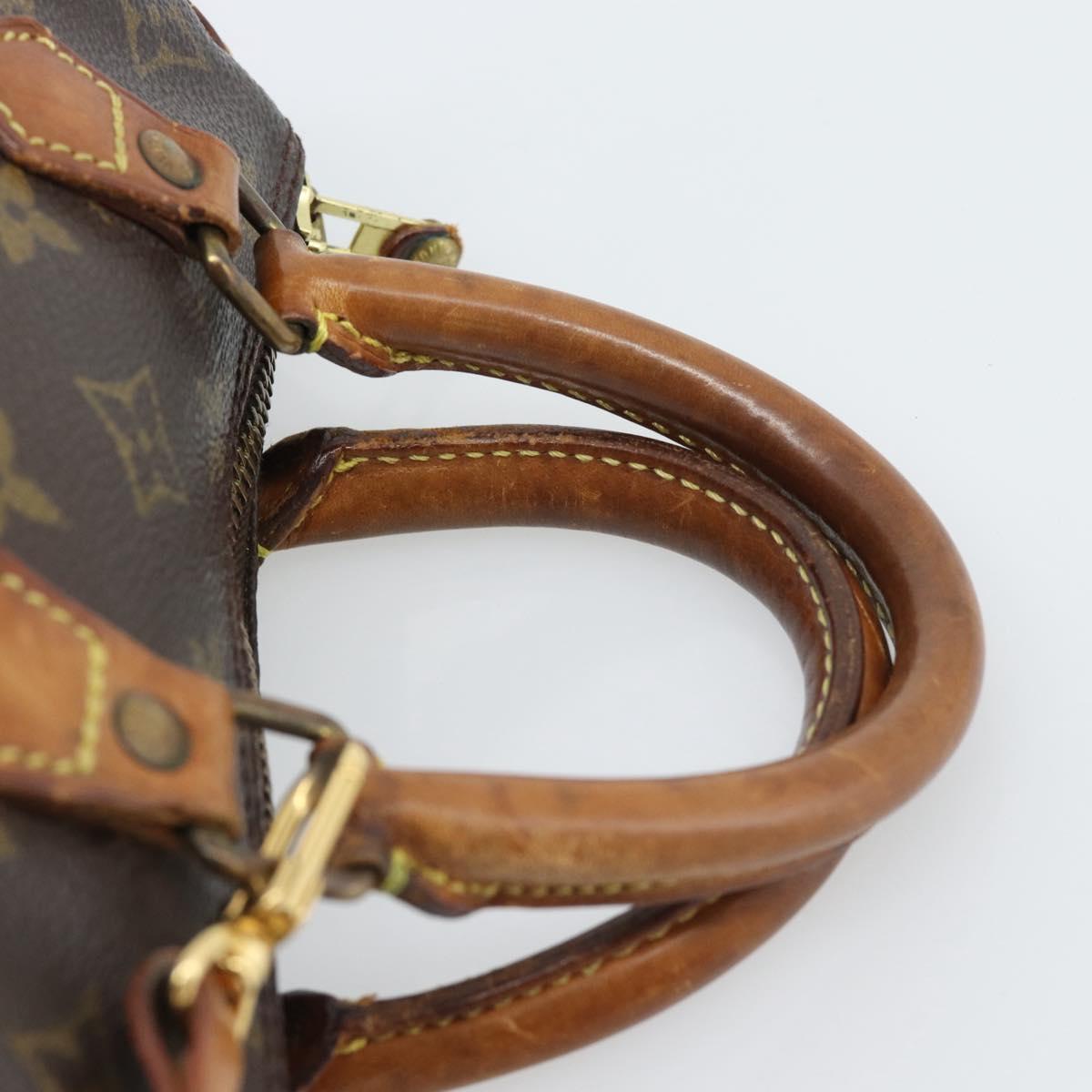 LOUIS VUITTON Monogram Mini Speedy Bandouliere Japon 88 Bag M99014 Auth bs35472