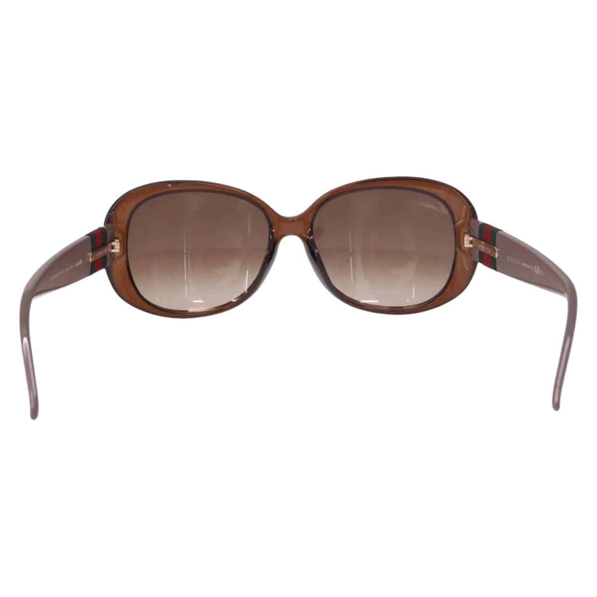 GUCCI Sunglasses plastic Black Auth bs35477