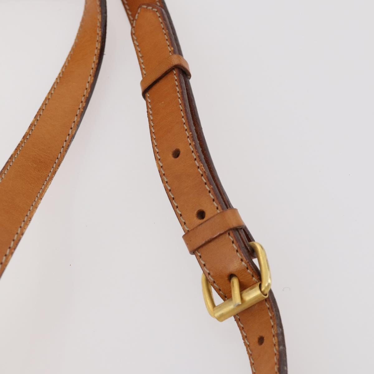 CELINE Macadam Canvas Hand Bag PVC Leather 3 Set Brown Auth bs35482