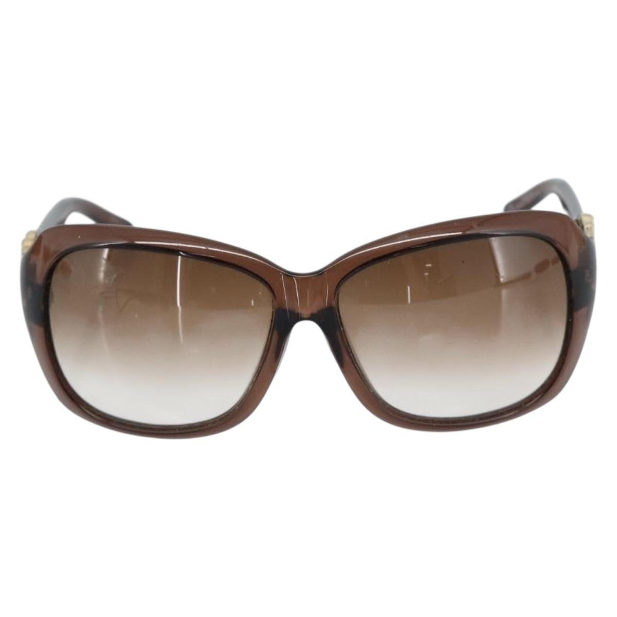 Christian Dior Gucci Burberry Sunglasses Plastic Metal 4 Set Brown Auth bs35484