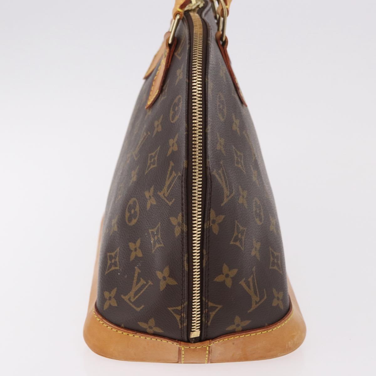 LOUIS VUITTON Monogram Alma Hand Bag M51130 LV Auth bs35485