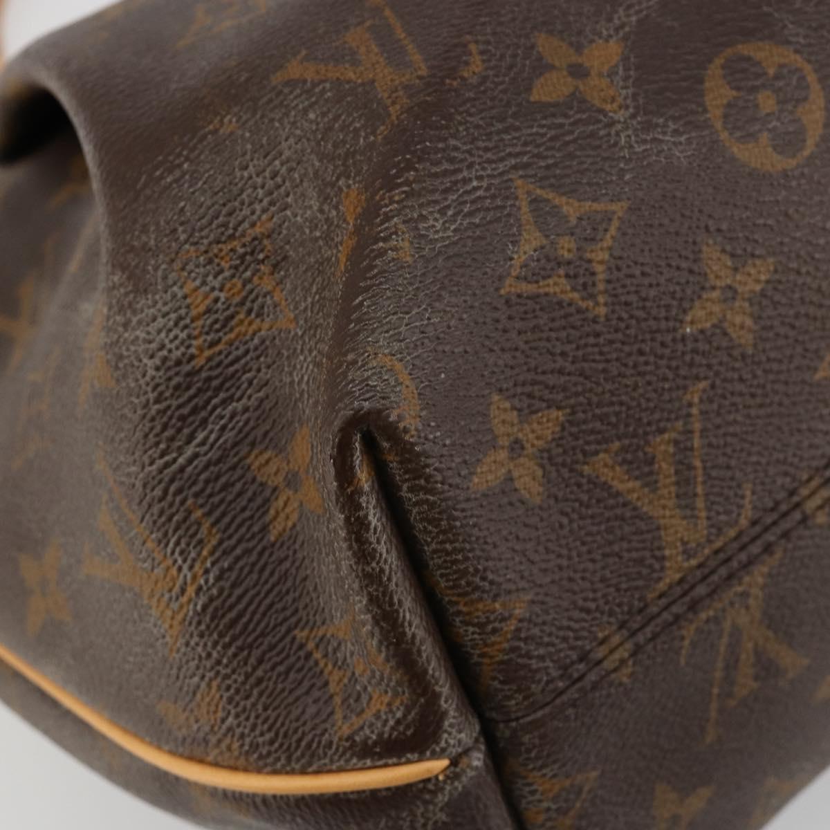 LOUIS VUITTON Monogram Turen PM Hand Bag 2way M48813 LV Auth bs35486