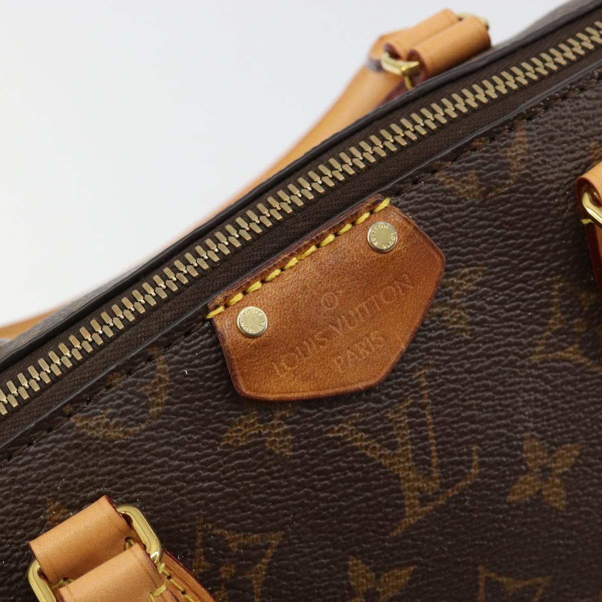 LOUIS VUITTON Monogram Turen PM Hand Bag 2way M48813 LV Auth bs35486