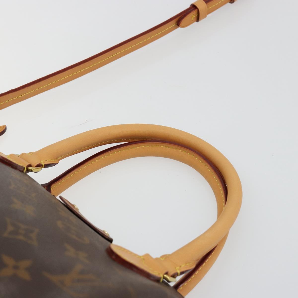 LOUIS VUITTON Monogram Turen PM Hand Bag 2way M48813 LV Auth bs35486