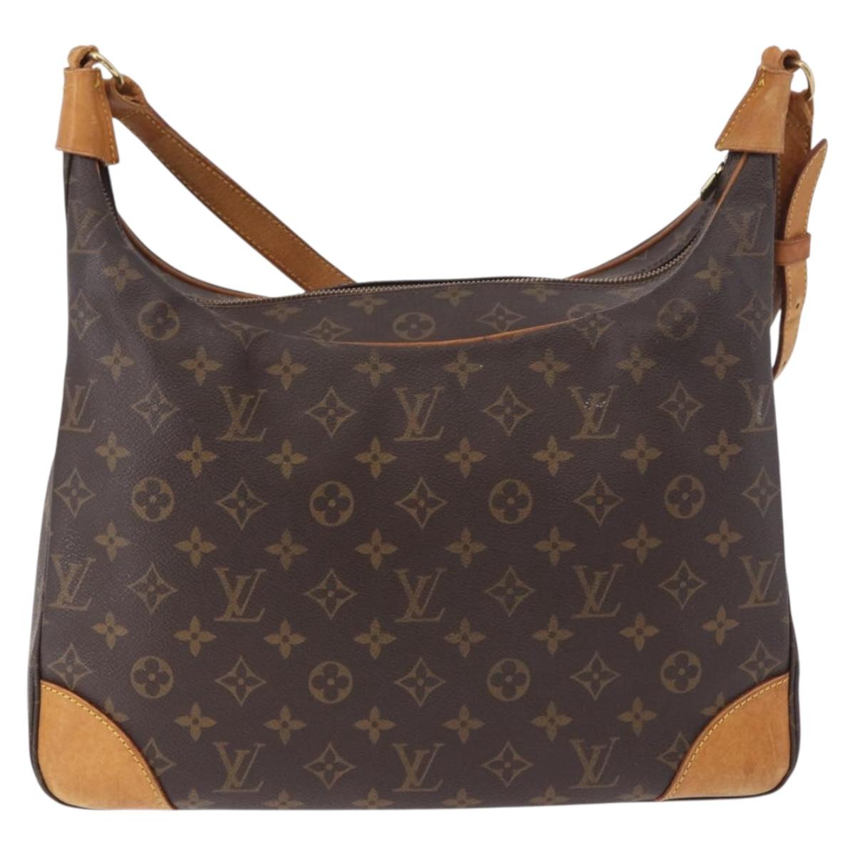 LOUIS VUITTON Monogram Boulogne 35 Shoulder Bag M51260 LV Auth bs35487