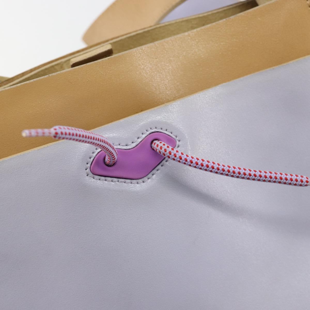Miu Miu Shoulder Bag Leather Purple Auth bs35504