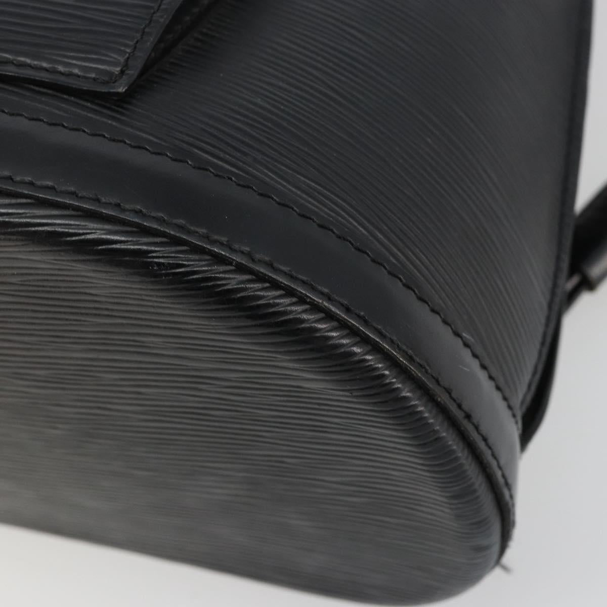 LOUIS VUITTON Epi Coblanc Shoulder Bag Black M52292 LV Auth bs35531