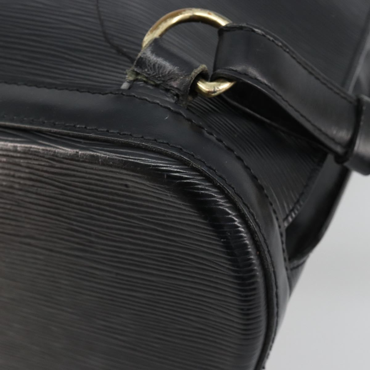 LOUIS VUITTON Epi Coblanc Shoulder Bag Black M52292 LV Auth bs35531