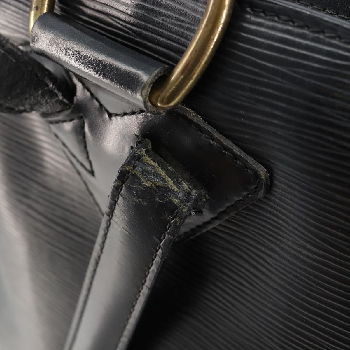LOUIS VUITTON Epi Coblanc Shoulder Bag Black M52292 LV Auth bs35531